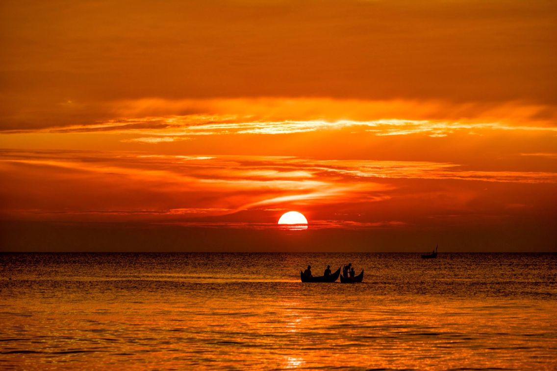 Cherai Beach Sunset
